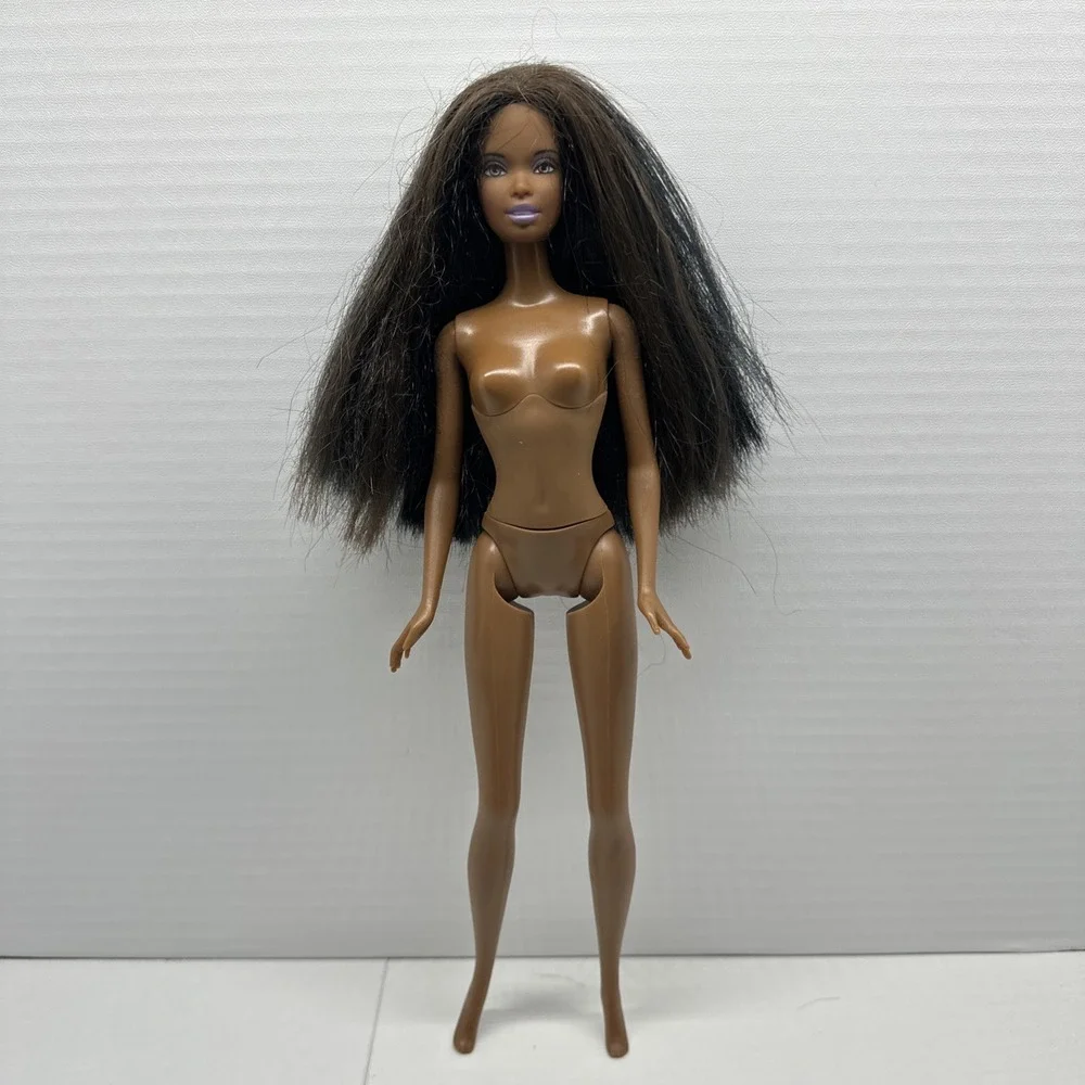 Mattel 1999 Barbie‎ AA Doll Ever Flex Jewel Girl Rubber Flexible Waist Nude